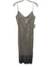 Saylor Size S Silver Polyester Blend Sequin Spaghetti Strap Embellished Dress Silver / S