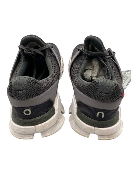 On Cloud Shoe Size 9 Grey & White textile upper Athletic Low Top Lace Up Shoes Grey & White / 9
