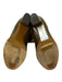 Vince Shoe Size 10 Brown Leather Snake Mid Calf Almond Toe Stacked Heel Boots Brown / 10