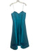 Sachin & Babi Size 8 Blue Green Polyester Blend Sleeveless Midi Sequin Gown Blue Green / 8