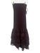 Saylor Size S Brown Ribbed Bodice Sleeveless Cut Outs Midi Dress Brown / S