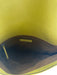 Tory Burch Chartreuse Yellow Leather Flap Top Multiple Straps Magnetic Close Bag Chartreuse Yellow