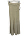 Alohas Size S Cream Beige Poliamide Elastic Waistband Fuzzy A Line Maxi Skirt Cream Beige / S