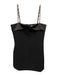Hill House Size S Black & Clear Polyester & Spandex Bedazzled Bow Detail Dress Black & Clear / S