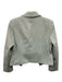 The Noli Shop Mint Green Polyester Open Blazer Tank Double Breasted Jacket Set Mint Green / S