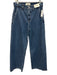 Abercrombie & Fitch Size 27 Medium Wash Cotton Denim High Rise Wide Leg Jeans Medium Wash / 27
