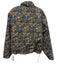 Current Air Size M Brown, Blue & Yellow Polyester Floral Fleece 1/2 Zip Jacket Brown, Blue & Yellow / M