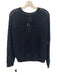 Southern Tide Size S Navy Blue Cotton Blend Open Knit Ribbed Hem Sweater Navy Blue / S
