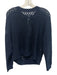 Southern Tide Size S Navy Blue Cotton Blend Open Knit Ribbed Hem Sweater Navy Blue / S