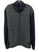 Stitch Size XL Gray Merino Wool Solid Zipper Men's Sweater Gray / XL