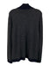 Autumn Cashmere Size L Navy Blue & Gray Cashmere Striped Zipper Men's Sweater Navy Blue & Gray / L