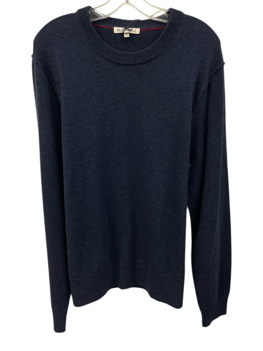 Alex Mill NWT Size M Navy Blue Wool Solid Crewneck Men's Sweater Navy Blue / M