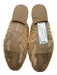 Dolce Vita Shoe Size 9 Beige Straw Almond Toe Woven Bow Detail Mule Sandals Beige / 9
