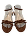 Tuckernuck Shoe Size 9 Dark Brown Leather Upper open toe Braided Sandals Dark Brown / 9