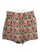 CROSBY by Mollie Burch Size Small Green, Pink, Orange & Black Linen Blend Shorts Green, Pink, Orange & Black / Small