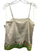 Current Air Size XS/S Green, White, Yellow Polyester Elastic Waist Tank Pant Set Green, White, Yellow / XS/S
