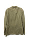 John Varvatos AS IS Size 54 Olive Green Cotton Solid 3 Button Men's Jacket 54