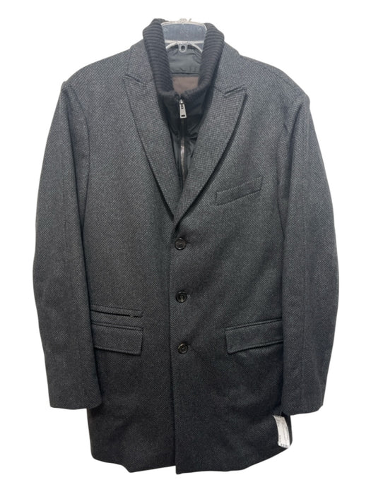 Allegri Grey Cashmere Men's Coat Est XL