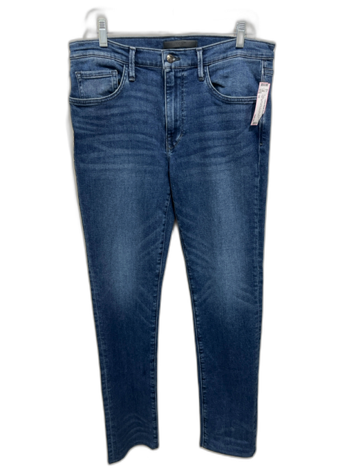 Joes Size 32 medium dark wash Cotton Blend Solid Slim Jean Men's Pants medium dark wash / 32