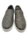 Billionaire Shoe Size 42 Gray Leather Woven Sneaker Slip On Men's Shoes Gray / 42