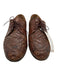 Baliggio Shoe Size Est 9 Brown Leather Woven Lace Up Men's Shoes Brown / Est 9