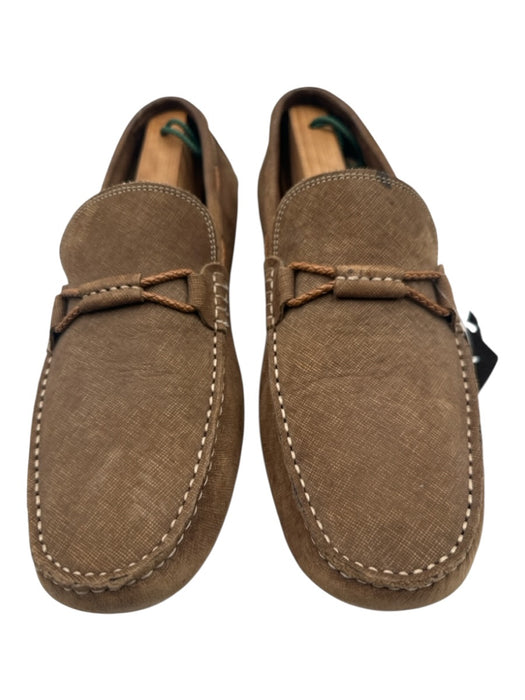 Martin Dingman Shoe Size 10 Tan Leather Solid Driver Men's Shoes Tan / 10