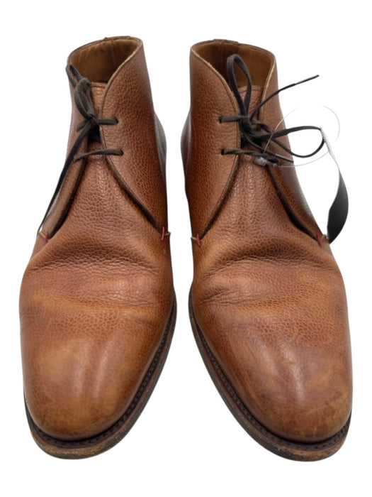 No Brand Shoe Size 9 Made in Spain Tan Leather Pebbled Chukka Men's Shoes Tan / 9