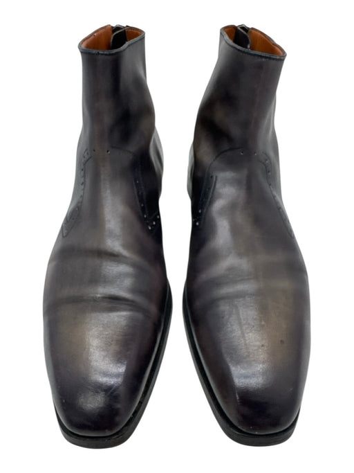 Berluti Shoe Size 9 AS IS Gray & Brown Leather Men's Shoes Gray & Brown / 9
