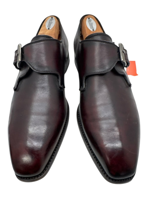 Bontoni Shoe Size 9.5 AS IS Brown Leather Buckle Detail Men's Shoes Brown / 9.5