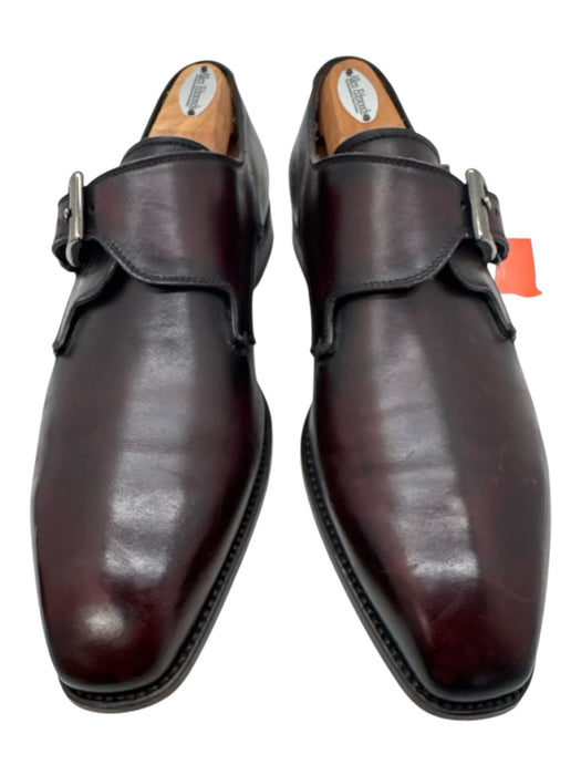 Bontoni Shoe Size 9.5 AS IS Brown Leather Buckle Detail Men's Shoes Brown / 9.5