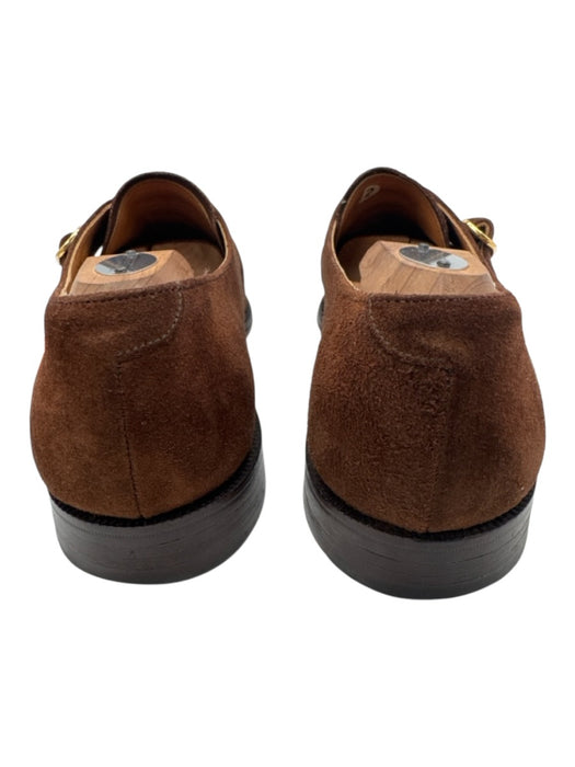 Cheaney Shoe Size 9.5 Brown Suede Solid Buckle Detail Men's Shoes Brown / 9.5