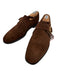 Cheaney Shoe Size 9.5 Brown Suede Solid Buckle Detail Men's Shoes Brown / 9.5