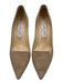 Jimmy Choo Shoe Size 39 Beige Suede Pointed Toe Stiletto Pumps Beige / 39