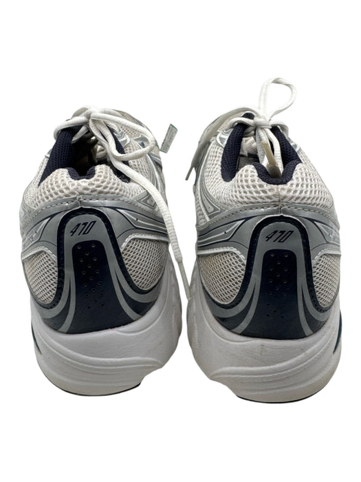 New Balance Shoe Size 12 White & Blue Synthetic Mesh Sneaker Men's Shoes White & Blue / 12