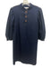See By Chloe Size 40 Dark Wash Cotton Denim 3 Buttons Knee Length Dress Dark Wash / 40