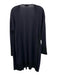 Rag & Bone Size S Navy & Black Wool Knit Open Front Contrast Trim Cardigan Navy & Black / S