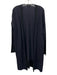 Rag & Bone Size S Navy & Black Wool Knit Open Front Contrast Trim Cardigan Navy & Black / S