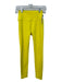 Splits 59 Size M Yellow Polyester Blend High Rise 4 way stretch Legging Pants Yellow / M