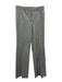 Akris Punto Size 10 Light Gray Wool Heathered Pintuck Pleats Pants Light Gray / 10