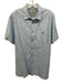 Ted Baker Size 5 Light blue Linen Blend Solid Button Up Button Down Short Sleeve Light blue / 5
