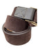 J. McLaughlin Like New Brown Suede Solid Men's Belt