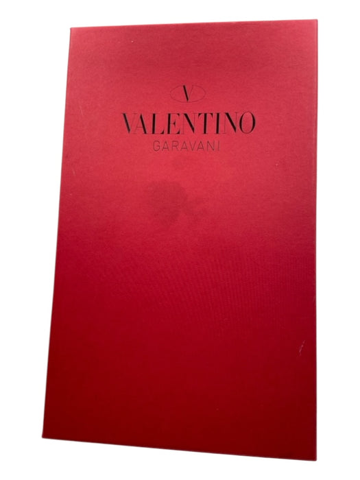 Valentino Garavani Shoe Size 39 Black & Clear Patent Leather Solid Sandals Black & Clear / 39