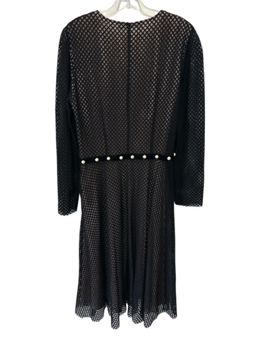 Philosophy di Lorenzo Serafini Size M / 10 Black & Pink Cotton & Polyamide Dress Black & Pink / M / 10
