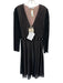 Philosophy di Lorenzo Serafini Size M / 10 Black & Pink Cotton & Polyamide Dress Black & Pink / M / 10