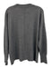 Brochu Walker Size M Gray & Black Wool & Cashmere Rib Knit Lace Panel Cardigan Gray & Black / M