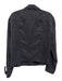 Le Jean Size S Black Tencel Lyocell Collar Buttons Breast Pockets Top Black / S