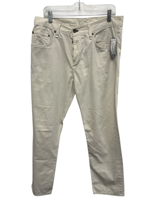 Rag & Bone Size 34 Light Beige Cotton Blend Solid Khakis Men's Pants Light Beige / 34