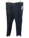 Zegna AS IS Size Est 34 Blue Cotton Blend Solid Khakis Men's Pants Blue / Est 34
