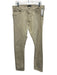 Polo Size 33 Beige Cotton Blend Solid Jean Men's Pants Beige / 33