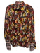 Paul Smith Size M Brown & Multi Cotton Floral Button Up Men's Long Sleeve Shirt Brown & Multi / M